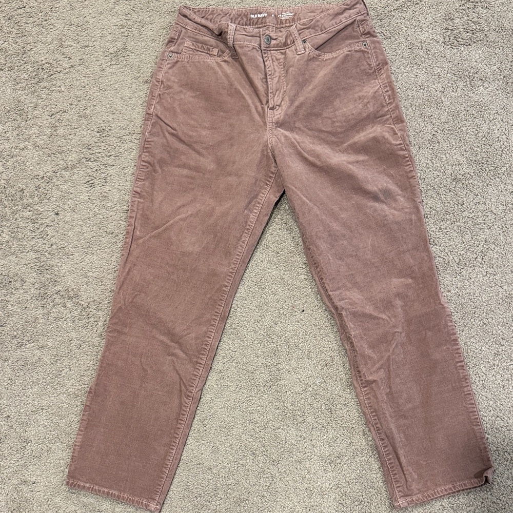 Old Navy Blush Corduroy Trousers